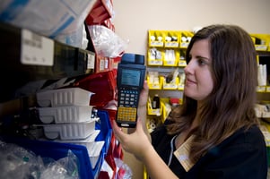 RFID in a warehouse