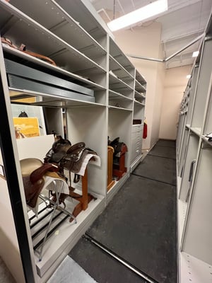 cowgirl museum saddle storage