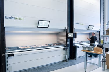 vertical lift modules in use