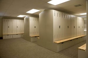 ventilated law personnel lockers