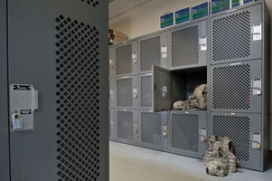 pass-through gear lockers