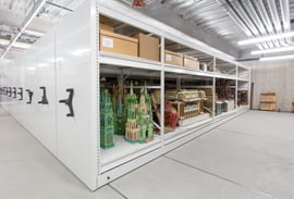 compact high density shelving