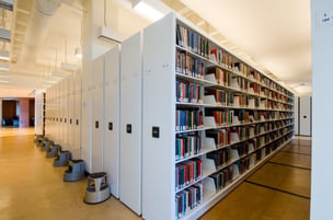 compact library shelving