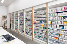 hospital pharamacy shelving