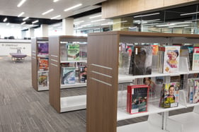 library periodical shelving