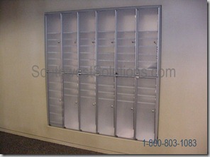 mail-slots-in-wall-with-frosted-doors-nashville-knoxville-hamilton-furniture-mailroom-sorting-sorter