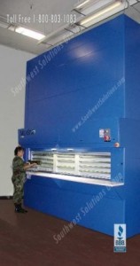 Automated Storage Towers for Military Weapon Storage 