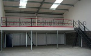 freestanding structural mezzanine floor system warehouse storage 