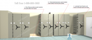 high density filing cabinets for HR department file storage