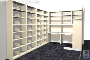 organizing sheet music in music storage shelves